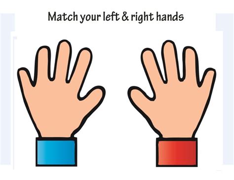 Left And Right Hands Printable