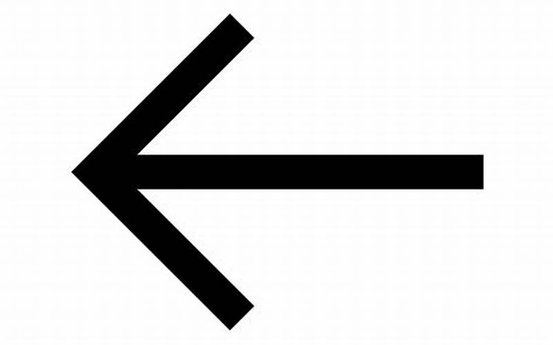 Left Arrow