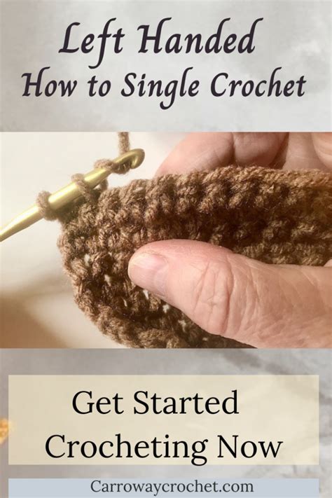 Left Hand Single Crochet
