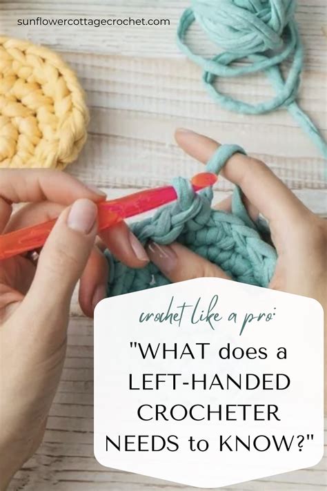 Left Handed Crocheter