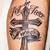 Leg Cross Tattoos