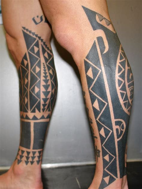 Tattooz Designs Tribal Leg Tattoos Designs Tribal Leg