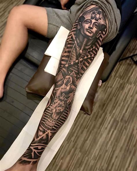 Leg Tattoo Full