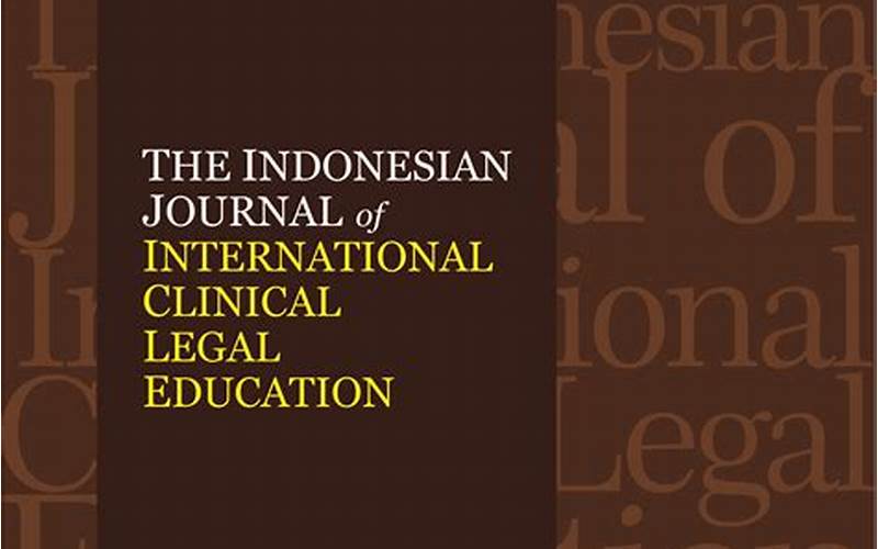 Legal Education In Indonesia
