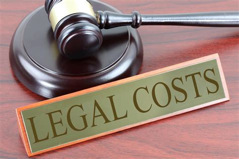Legal Costs Involved in a Lawsuit