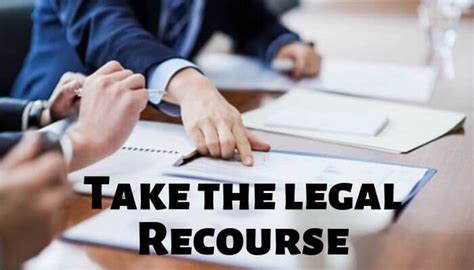 Legal Recourse and Next Steps