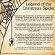 Legend Of The Christmas Spider Printable