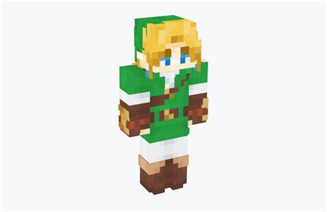 Unleash the Adventurer within with Legend of Zelda Minecraft Skins - Transform Your Game Today!