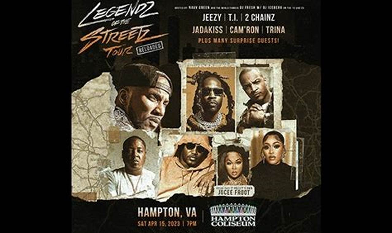 Legends Of The Streetz Tour 2024 Hampton Va