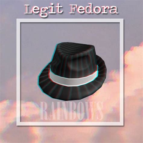 Legit Fedora - Roblox