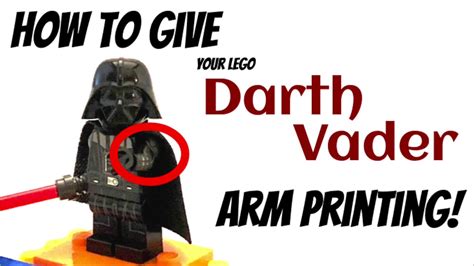 Unlock the Dark Side: Lego Darth Vader Arm Printing Now Available