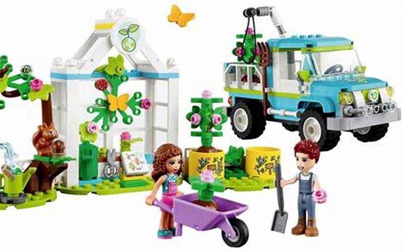 Lego Friends Tree Planting Vehicle