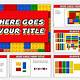 Lego Google Slides Template