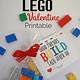 Lego Valentine Printable