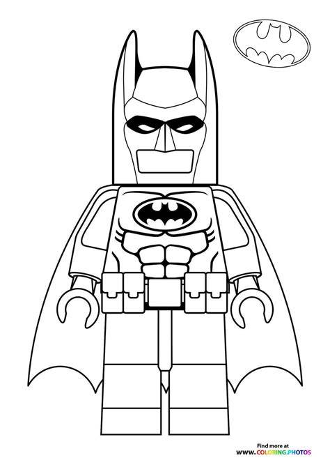 Lego Batman Coloring Page
