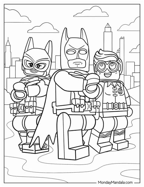 Lego Batman Movie Coloring Pages