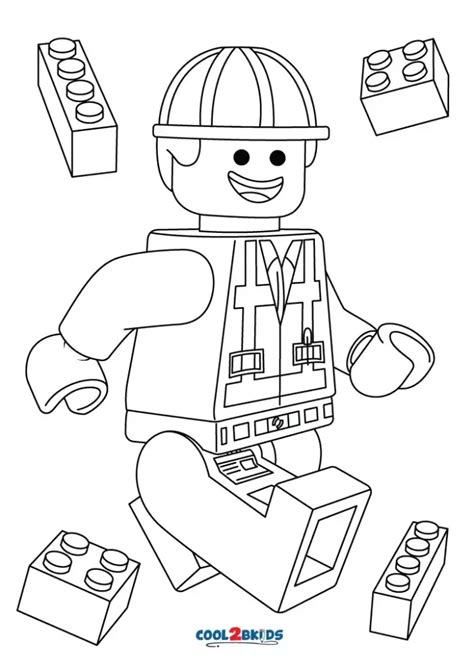 Lego Coloring Pages For Kids