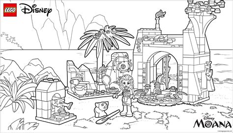 Lego Disney Coloring Pages