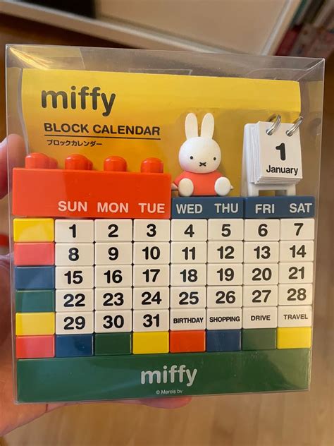 Lego Miffy Calendar