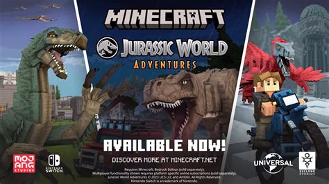 Lego Minecraft Jurassic World