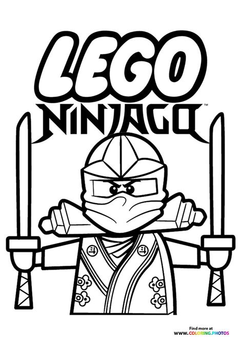Lego Ninjago Coloring