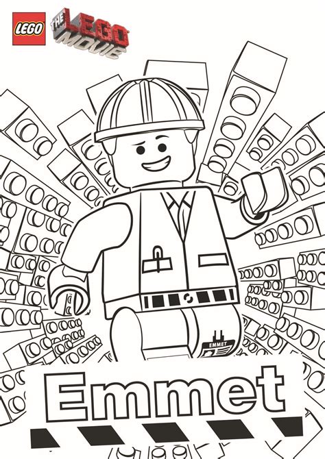 Lego Printable Coloring Pages