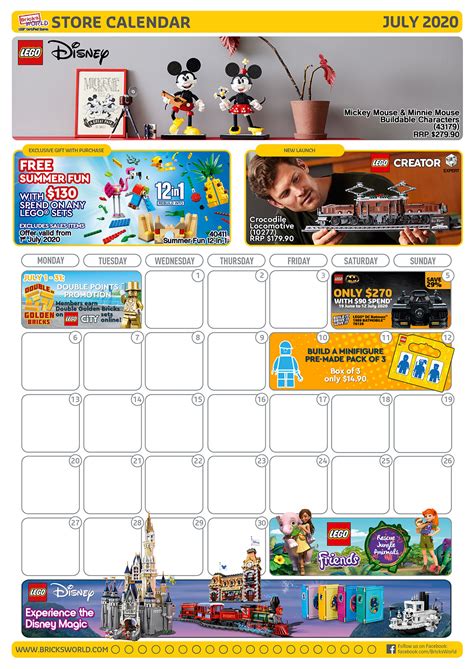 Lego Promotion Calendar