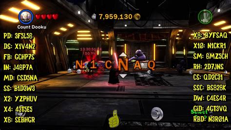 Lego Star Wars 3 Cheat Codes