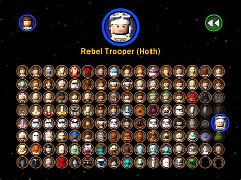 Lego Star Wars Character Icons App