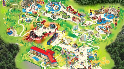 Legoland New York Map