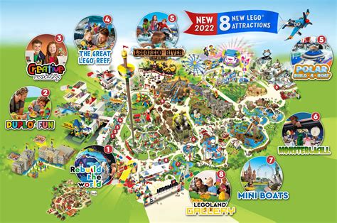 Legoland Billund map
