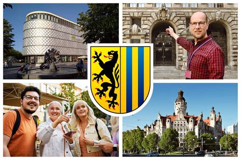 Leipzig Tour Guide Pointing