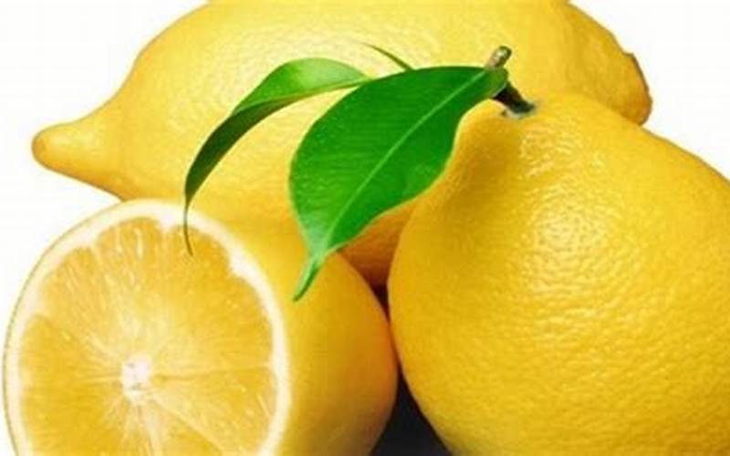 Lemon Dapat Menghilangkan Jerawat