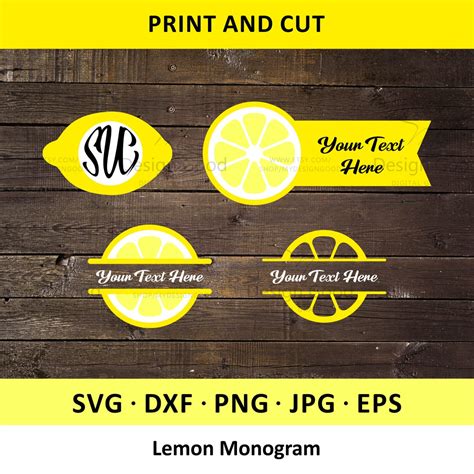 Download Lemon Monogram Cameo