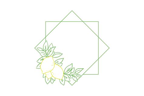 Download Lemon Monogram Commercial Use For Crafts