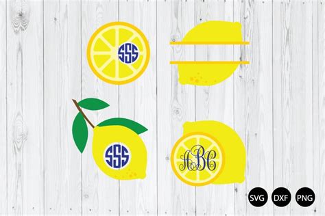 Download Lemon Monogram Easy Edite