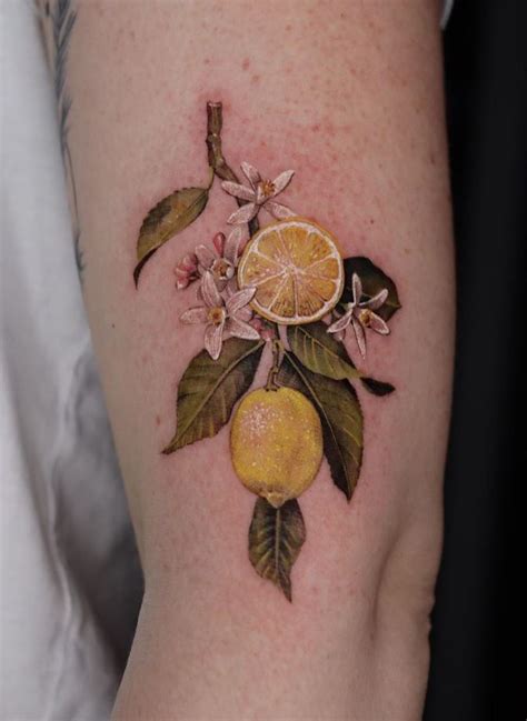 Lemon Tree Tattoo