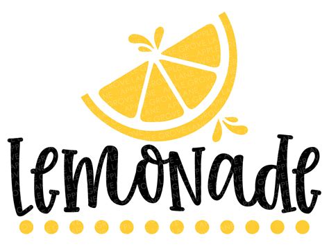 Savor the Summer with Scrumptious Lemonade SVGs: Add a Refreshing Touch to Your Designs!