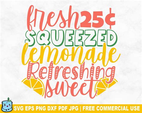 Download Lemons and Lemonade SVG Cut File Printable