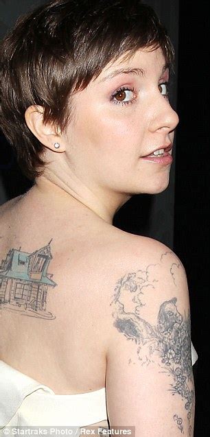 Lena Dunham Tattoos