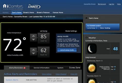 Lennox iComfort - Help