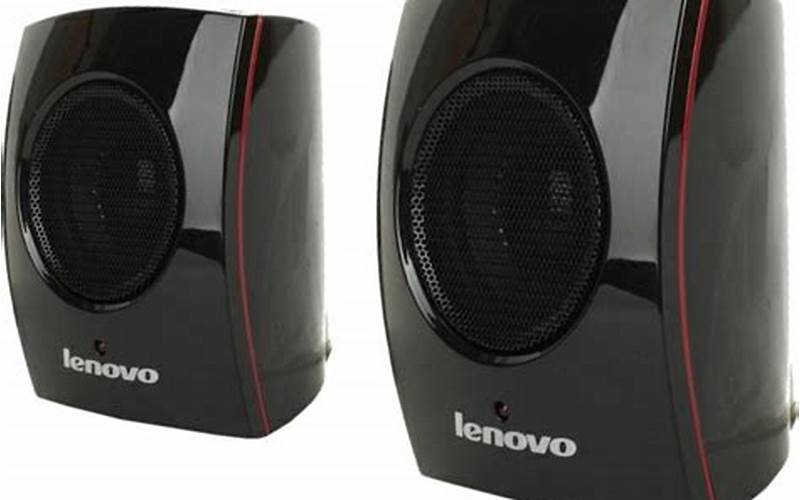 Lenovo Speaker Volume