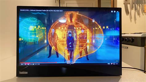 Lenovo ThinkVision M14t display quality