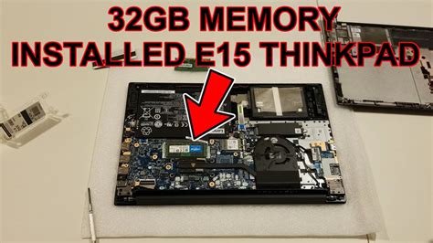 Lenovo Thinkpad E15 Memory Upgrade