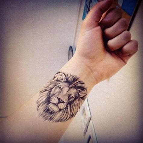 14 Lion Tattoos Wrist Design