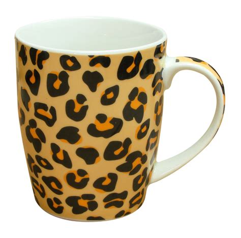 Colored leopard print coffee mug Zazzle