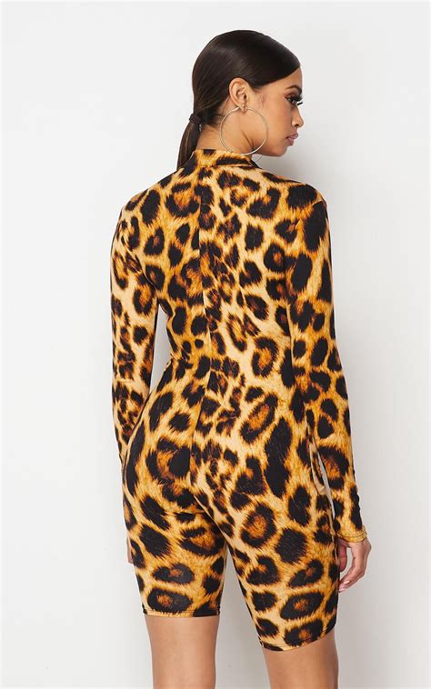 Stylish and Fierce: Leopard Print Romper for All Occasions
