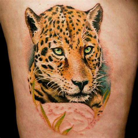 Realism Leopard Tattoo Best tattoo design ideas