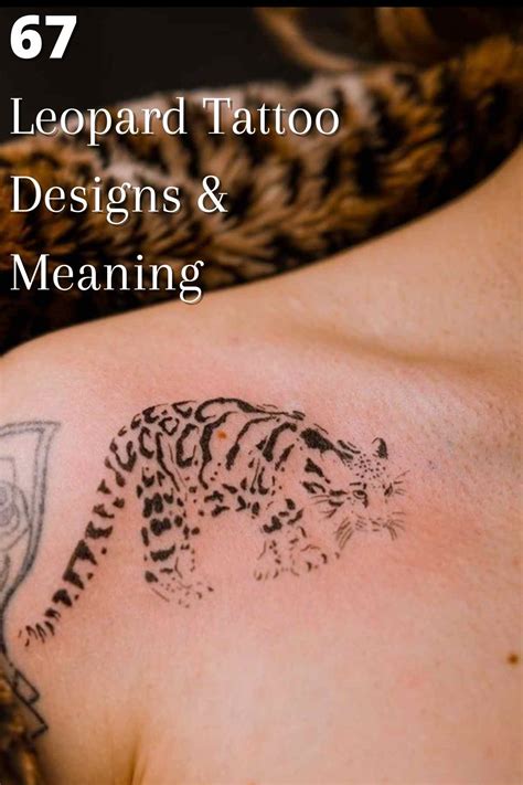 photo leopard tattoo 08.05.2019 №215 snow leopard tattoo