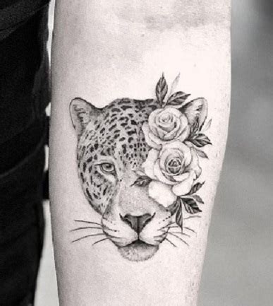 Leopard Face Tattoo